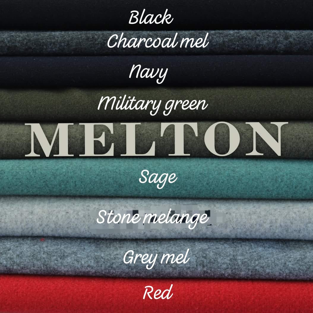 Melton coat